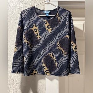 Koret Black Long Sleeve Top